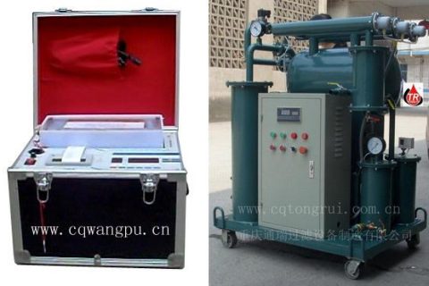 适用手艺：：新绝缘油注入装备的试验程序